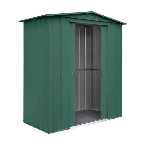 Globel 6x3ft Apex Metal Garden Shed